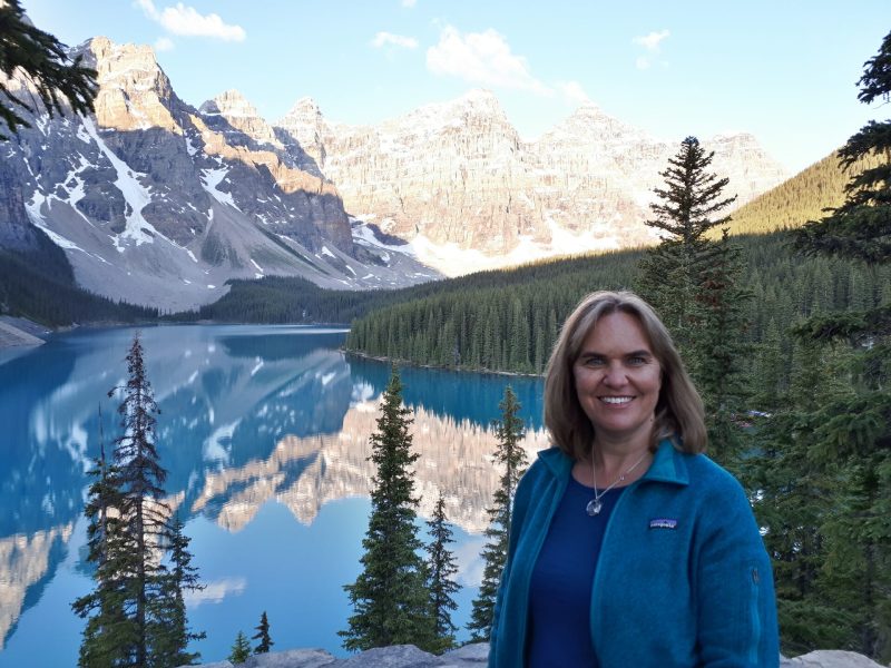 Amanda Hobley Moraine Lake